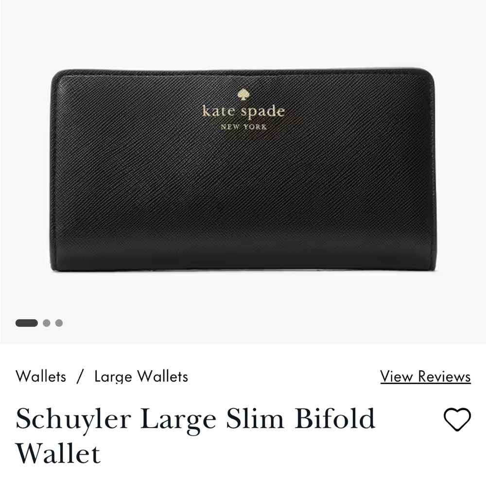 Brand New Kate Spade Schuyler Large Slim Bifold Wallet (SOLD OUT EVERYWHERE)